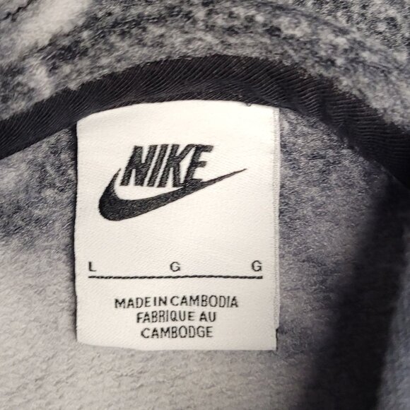 Nike Boy’s Hoodie size  Large color gray black - Picture 3 of 5